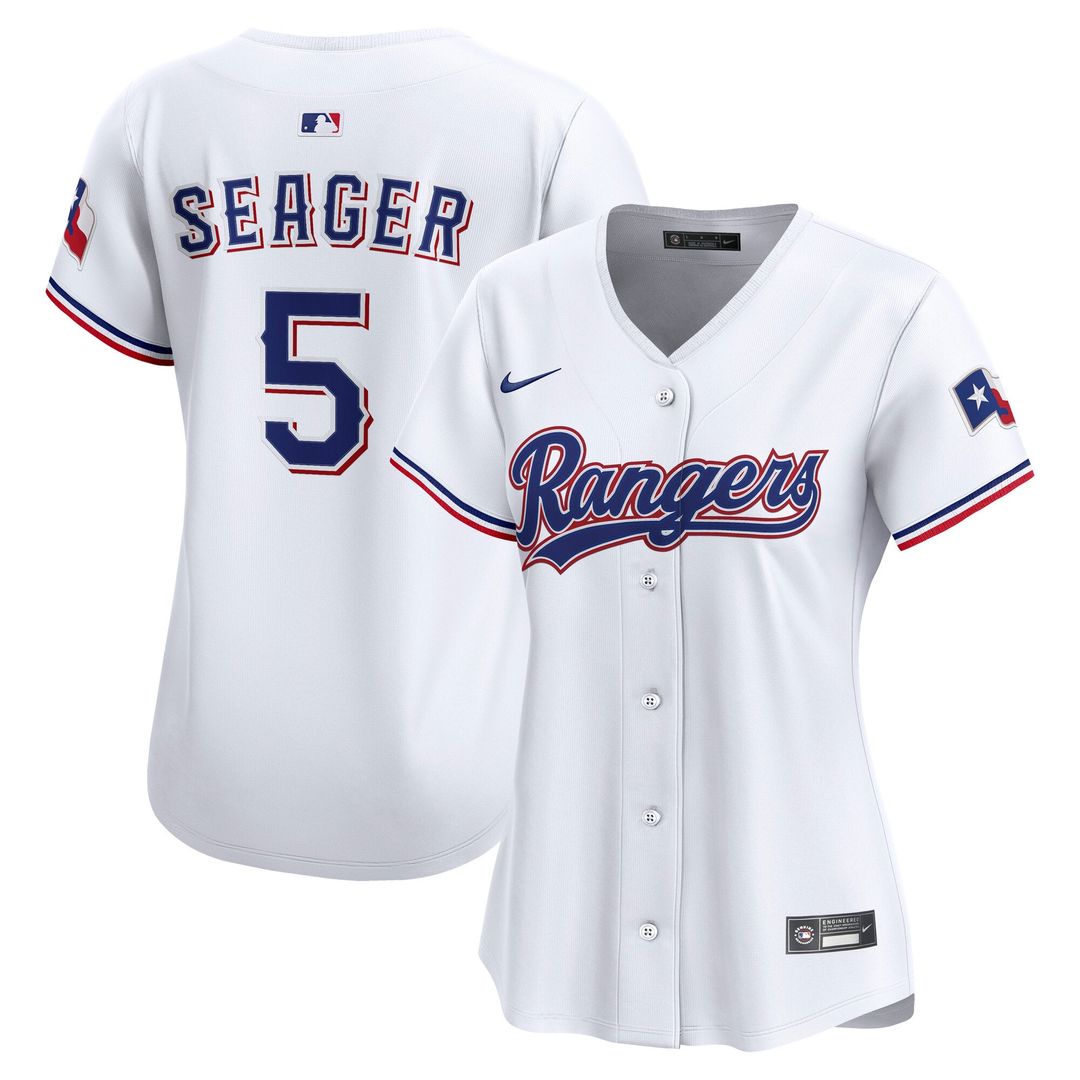 Corey Seager Texas Rangers Nike Women's Home Limited Player Jersey - White | MLB Fan Gear