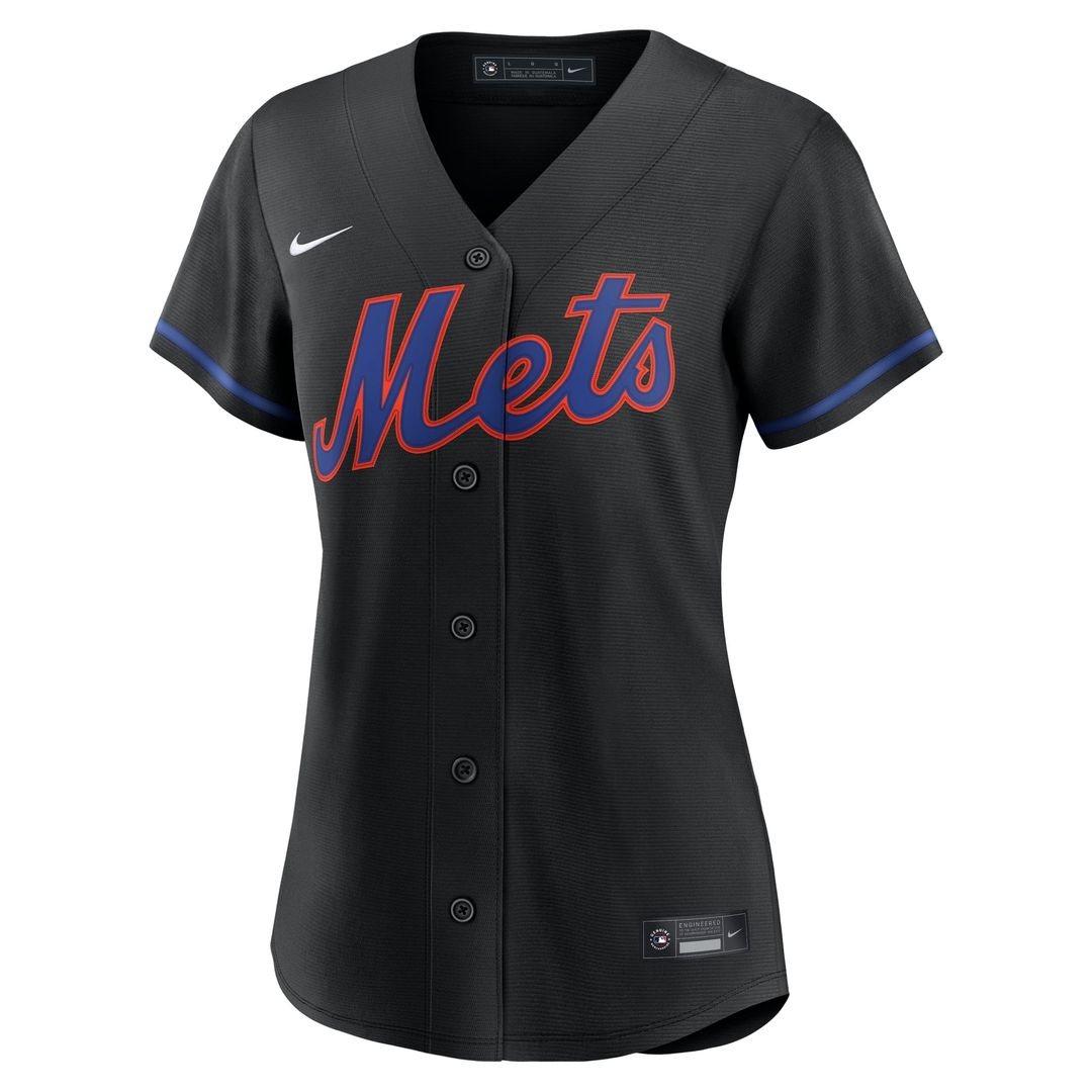 Juan Soto New York Mets Nike Women's Alternate Replica Jersey - Black | MLB Fan Gear
