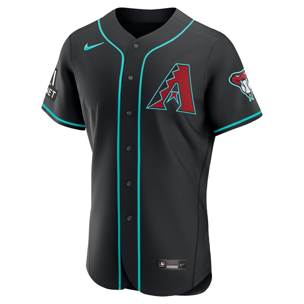Arizona Diamondbacks Nike Home Sponsor Patch Authentic Jersey - Cream | MLB Fan Gear