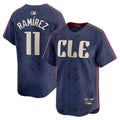 José Ramírez Cleveland Guardians Nike City Connect Limited Player Jersey - Navy | MLB Fan Gear