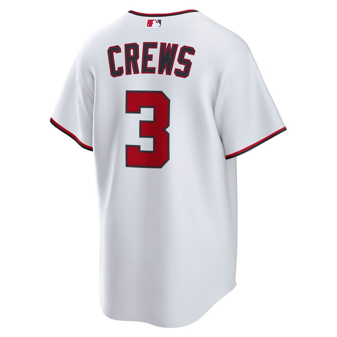 Dylan Crews Washington Nationals Nike Home Replica Jersey - White | MLB Fan Gear