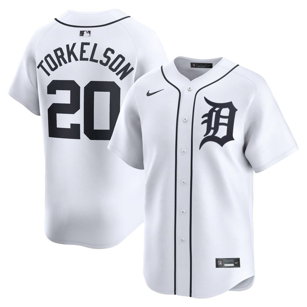 Spencer Torkelson Detroit Tigers Nike Youth Home Limited Player Jersey - White | MLB Fan Gear