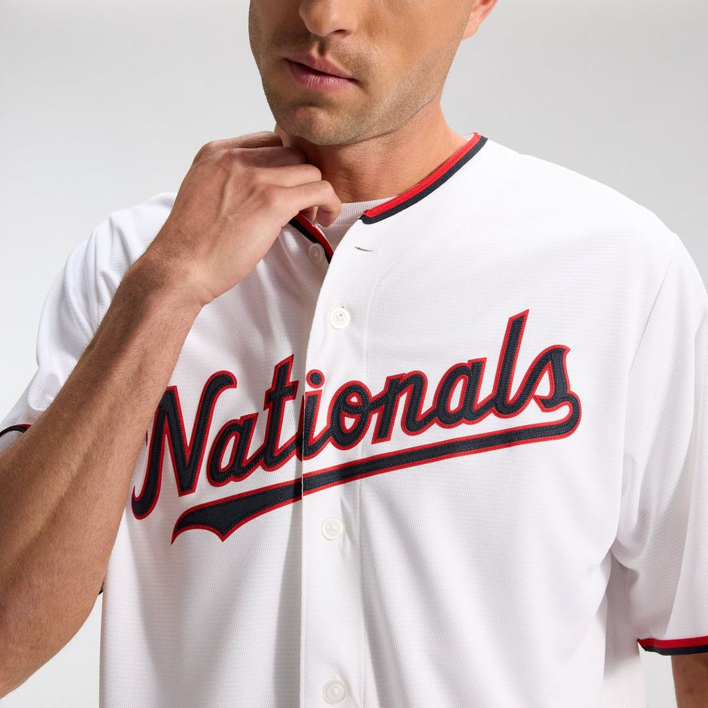 CJ Abrams Washington Nationals Nike Home Replica Jersey - White | MLB Fan Gear