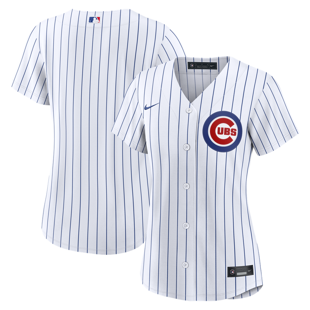 Chicago Cubs Nike Women's Home Replica Jersey - White | MLB Fan Gear