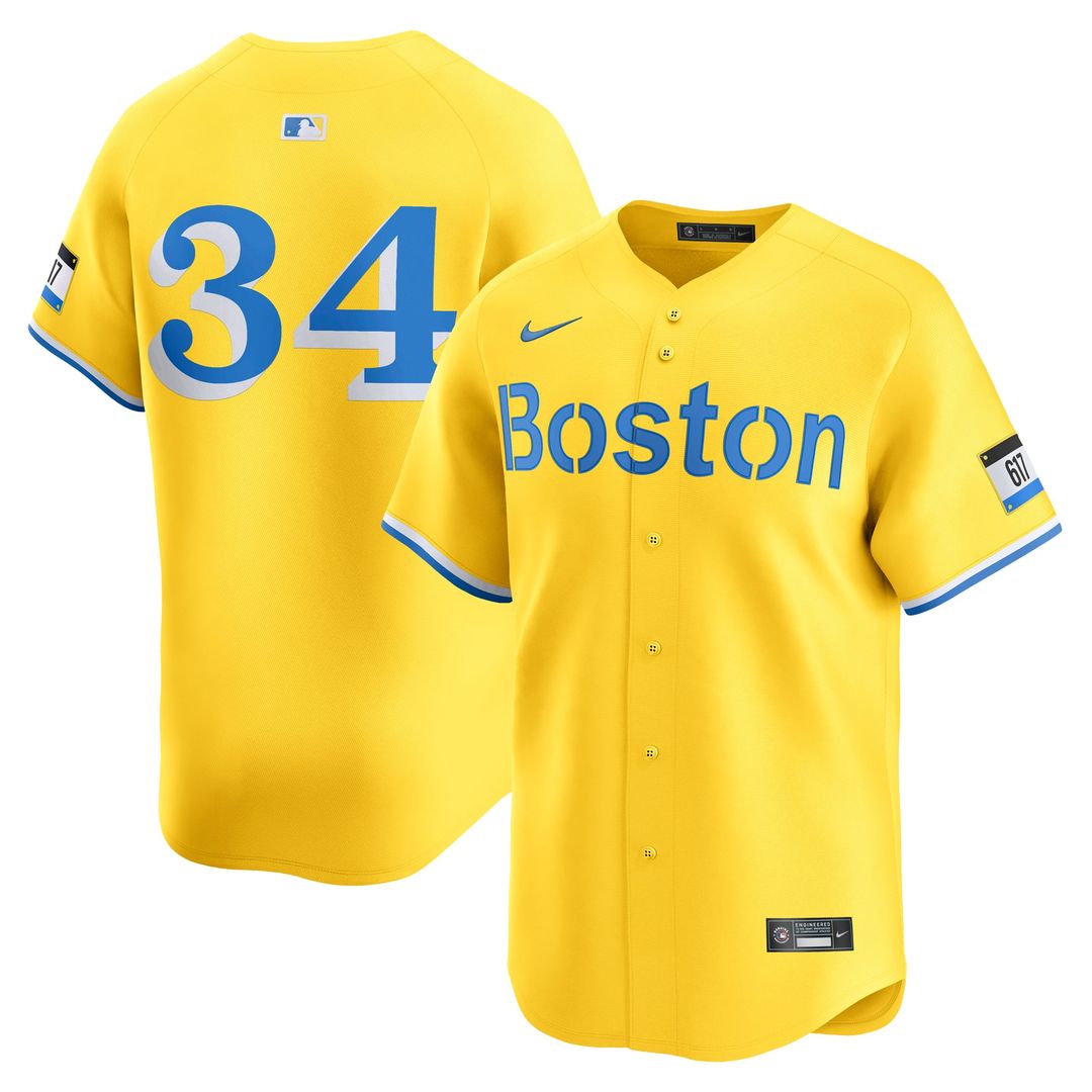 David Ortiz Boston Red Sox Nike City Connect Retired Player Jersey - Gold | MLB Fan Gear