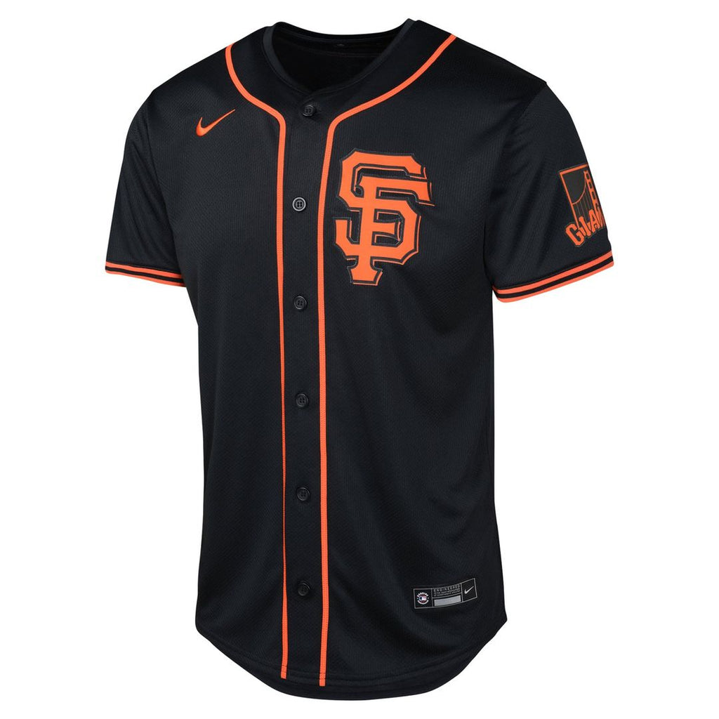 San Francisco Giants Nike Youth Alternate Limited Jersey - Black | MLB Fan Gear