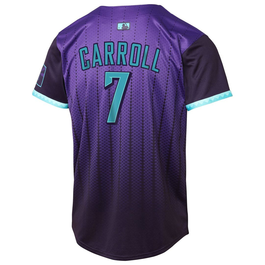 Corbin Carroll Arizona Diamondbacks Nike Youth 2025 City Connect Limited Player Jersey - Purple | MLB Fan Gear