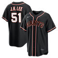 Jung Hoo Lee San Francisco Giants Nike Fashion Replica Black Out Jersey | MLB Fan Gear