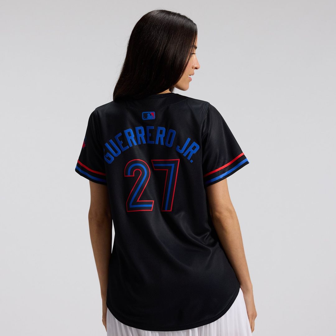 Vladimir Guerrero Jr. Toronto Blue Jays Nike Women's 2024 City Connect Limited Player Jersey - Navy | MLB Fan Gear