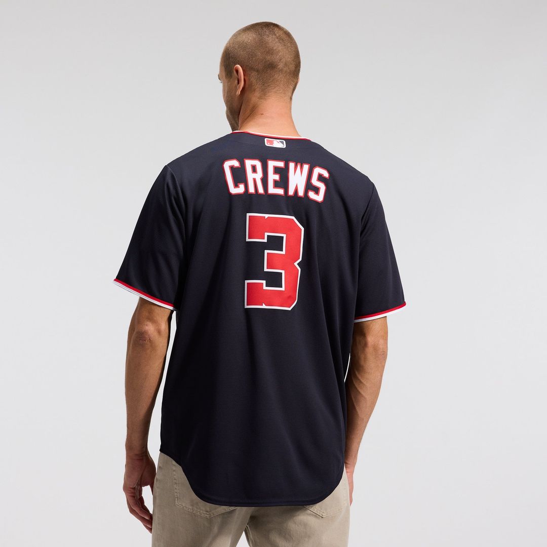 Dylan Crews Washington Nationals Nike Alternate Replica Jersey - Navy | MLB Fan Gear