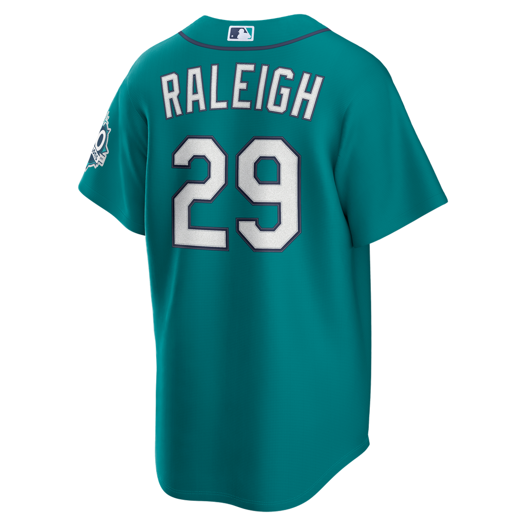 Cal Raleigh Seattle Mariners Nike Alternate Stadium Jersey - Cream | MLB Fan Gear