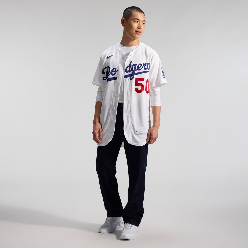 Mookie Betts Los Angeles Dodgers Nike Home Authentic Jersey - White | MLB Fan Gear