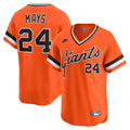 Willie Mays San Francisco Giants Nike Cooperstown Collection Limited Jersey - Orange | MLB Fan Gear