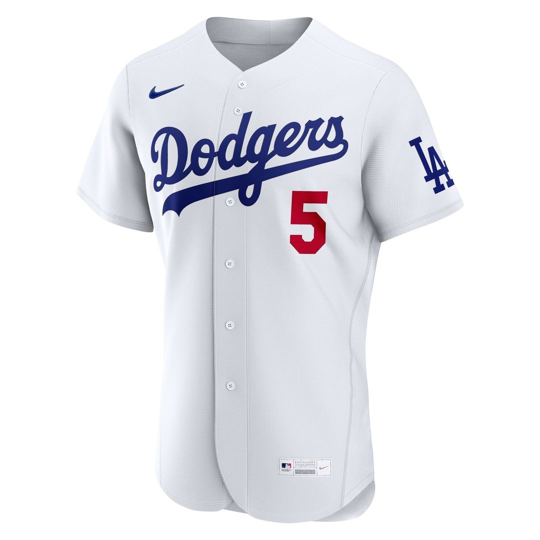 Freddie Freeman Los Angeles Dodgers Nike Home Authentic Jersey - White | MLB Fan Gear