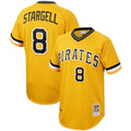 Willie Stargell Pittsburgh Pirates Mitchell & Ness Cooperstown Collection Authentic Jersey - Gold | MLB Fan Gear