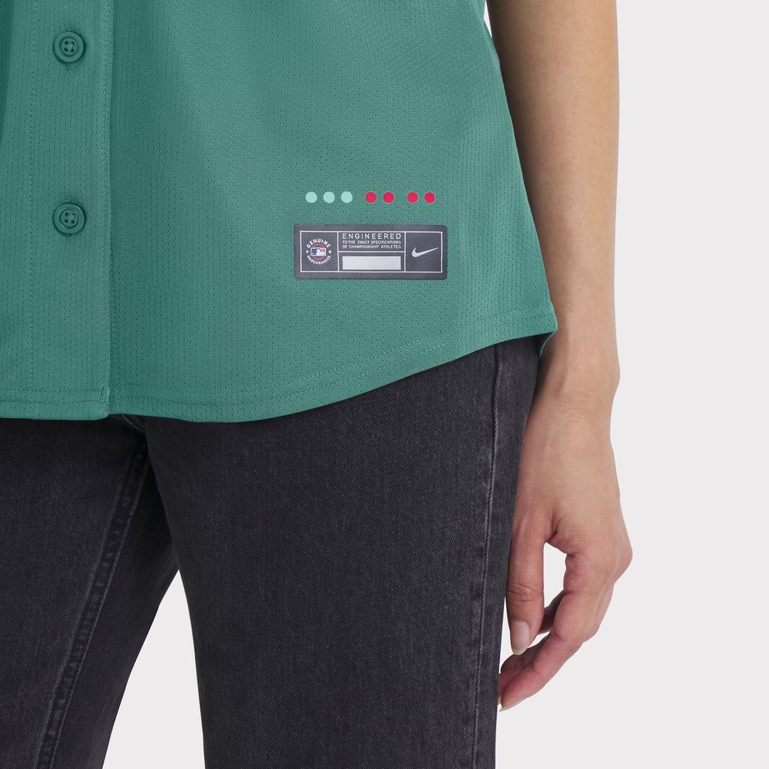 David Ortiz Boston Red Sox Nike Women's 2025 City Connect Limited Retired Player Jersey - Green | MLB Fan Gear