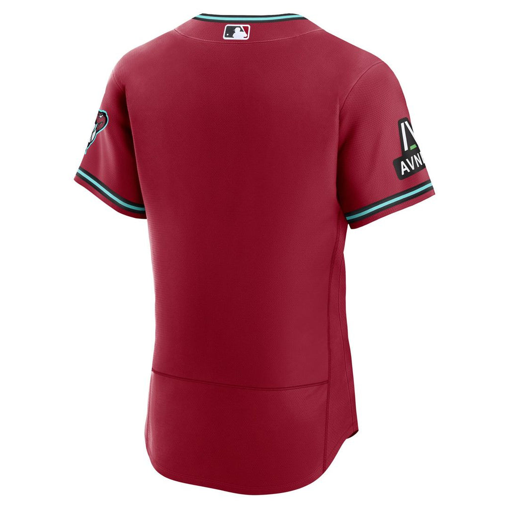 Arizona Diamondbacks Nike Alternate 2 Authentic Jersey - Crimson | MLB Fan Gear