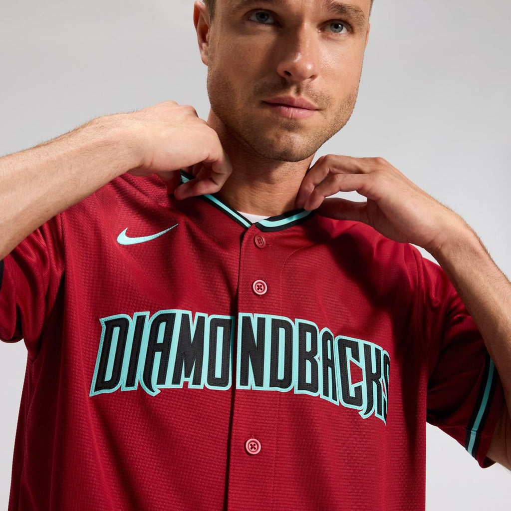 Corbin Carroll Arizona Diamondbacks Nike Alternate 2 Replica Jersey - Crimson | MLB Fan Gear