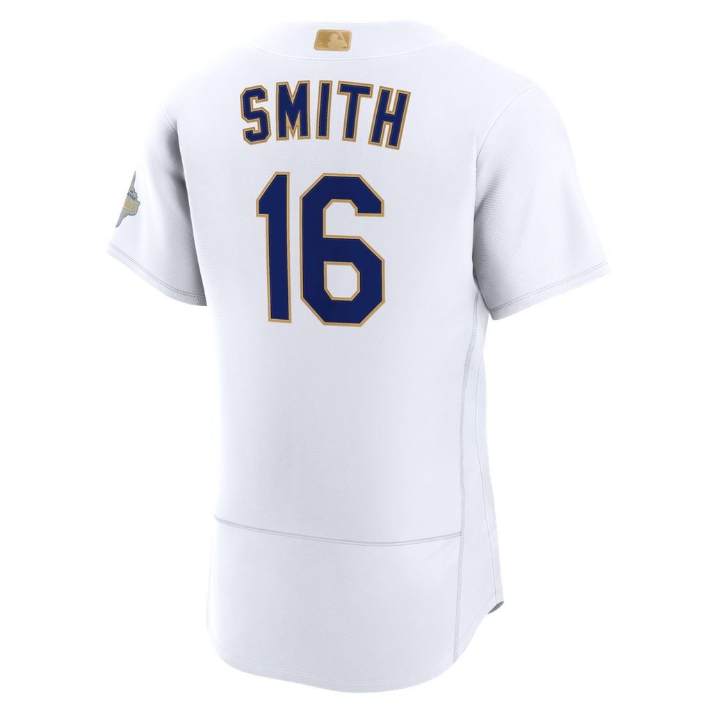 Will Smith Los Angeles Dodgers Nike 2026 Gold Collection Authentic Jersey - White | MLB Fan Gear