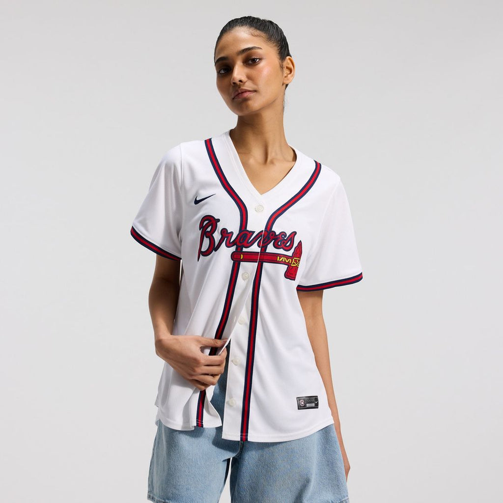 Atlanta Braves Nike Home Women's Limited Jersey - White | MLB Fan Gear
