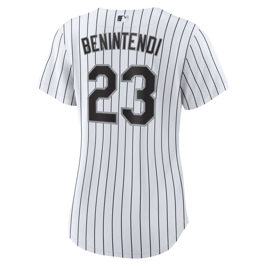 Andrew Benintendi Chicago White Sox Nike Women's Home Official Player Jersey - White/ Black | MLB Fan Gear