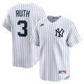 Babe Ruth New York Yankees Nike Throwback Cooperstown Collection Limited Jersey - White | MLB Fan Gear