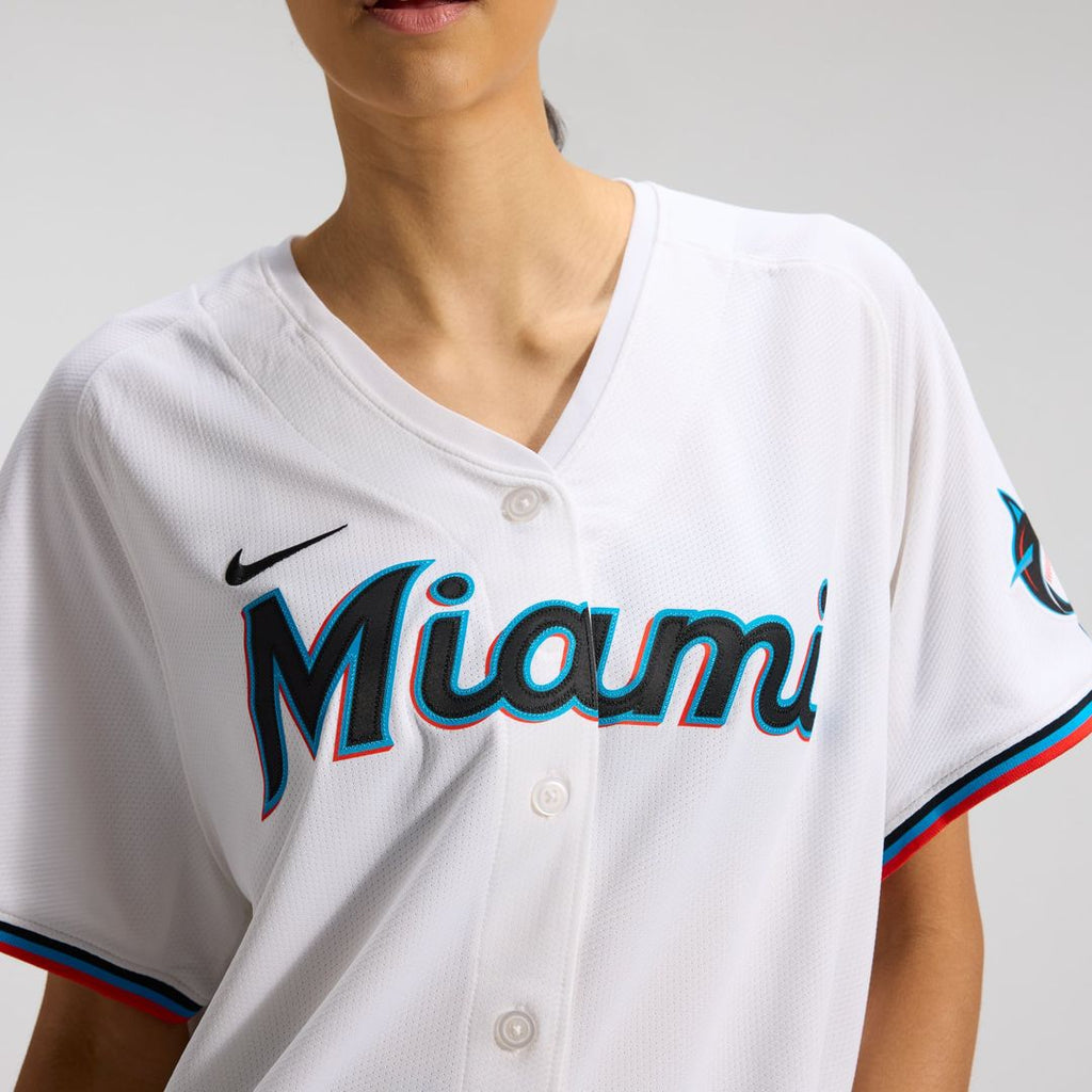 Sandy Alcantara Miami Marlins Nike Women's Home Limited Player Jersey – White | MLB Fan Gear