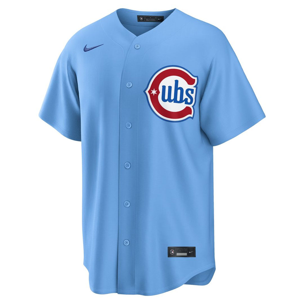 Pete Crow-Armstrong Chicago Cubs Nike Alternate Replica Jersey - Light Blue | MLB Fan Gear