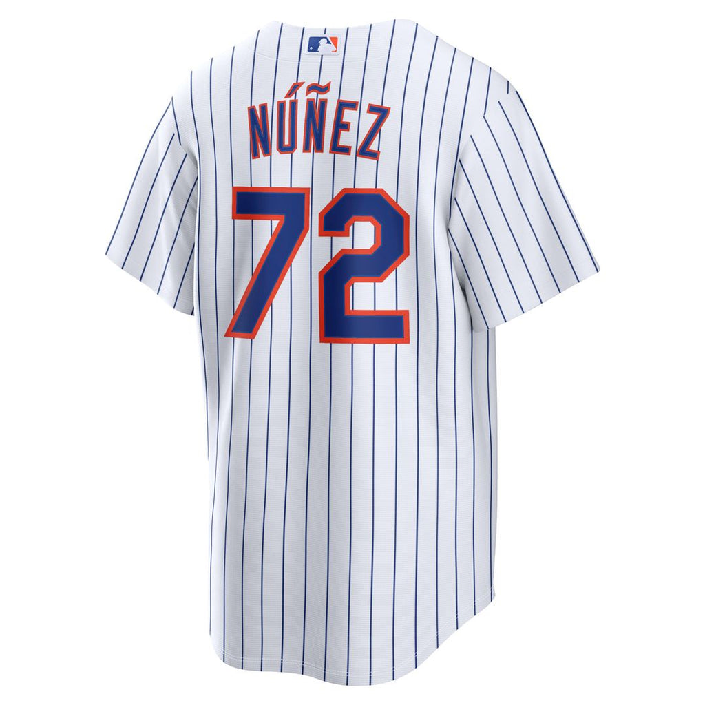 Dedniel Núñez New York Mets Nike Home Replica Jersey - White | MLB Fan Gear