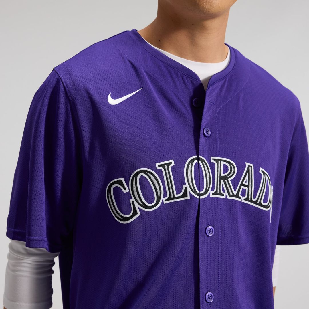 Colorado Rockies Nike Alternate Limited Jersey - Purple | MLB Fan Gear