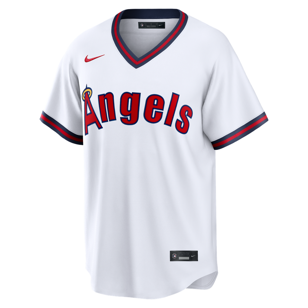 Mike Trout Los Angeles Angels Nike Alternate Replica Jersey - White | MLB Fan Gear