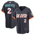 Xander Bogaerts San Diego Padres Nike 2026 City Connect Stadium Jersey - Obsidian | MLB Fan Gear