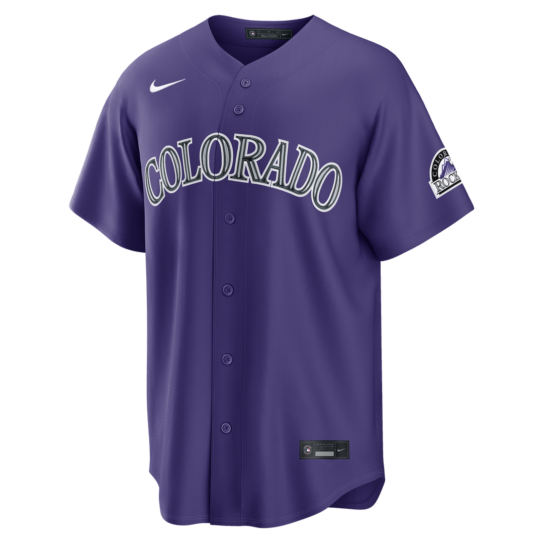 Colorado Rockies Nike Alternate Stadium Jersey - Purple | MLB Fan Gear