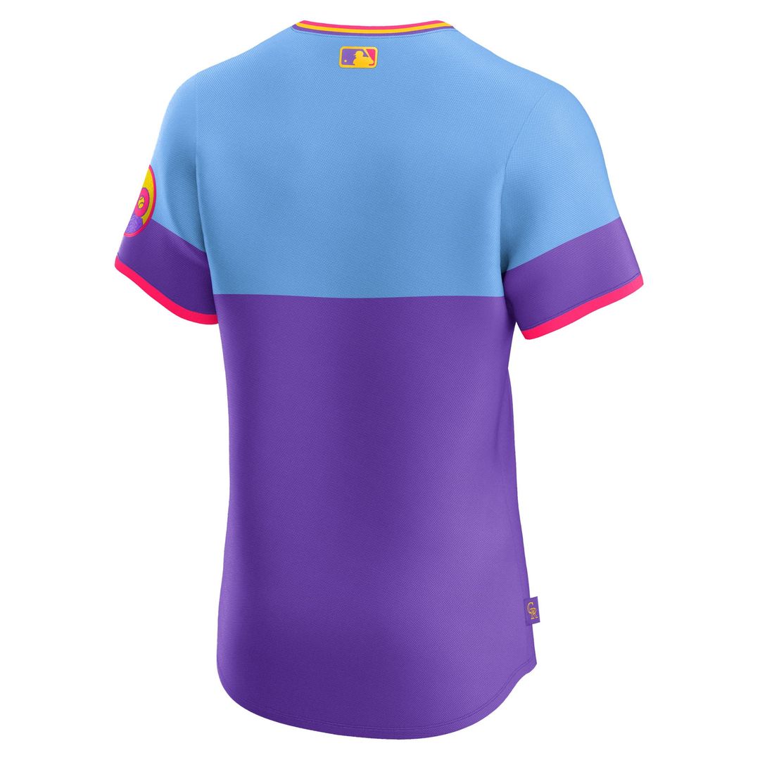 Colorado Rockies Nike 2025 City Connect Elite Jersey - Purple | MLB Fan Gear