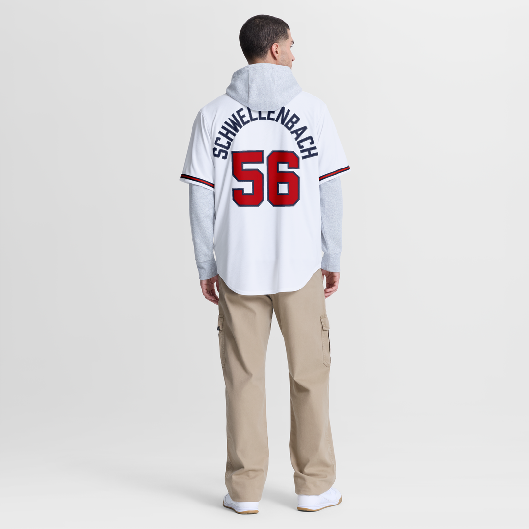 Spencer Schwellenbach Atlanta Braves Nike Home Replica Jersey - White | MLB Fan Gear