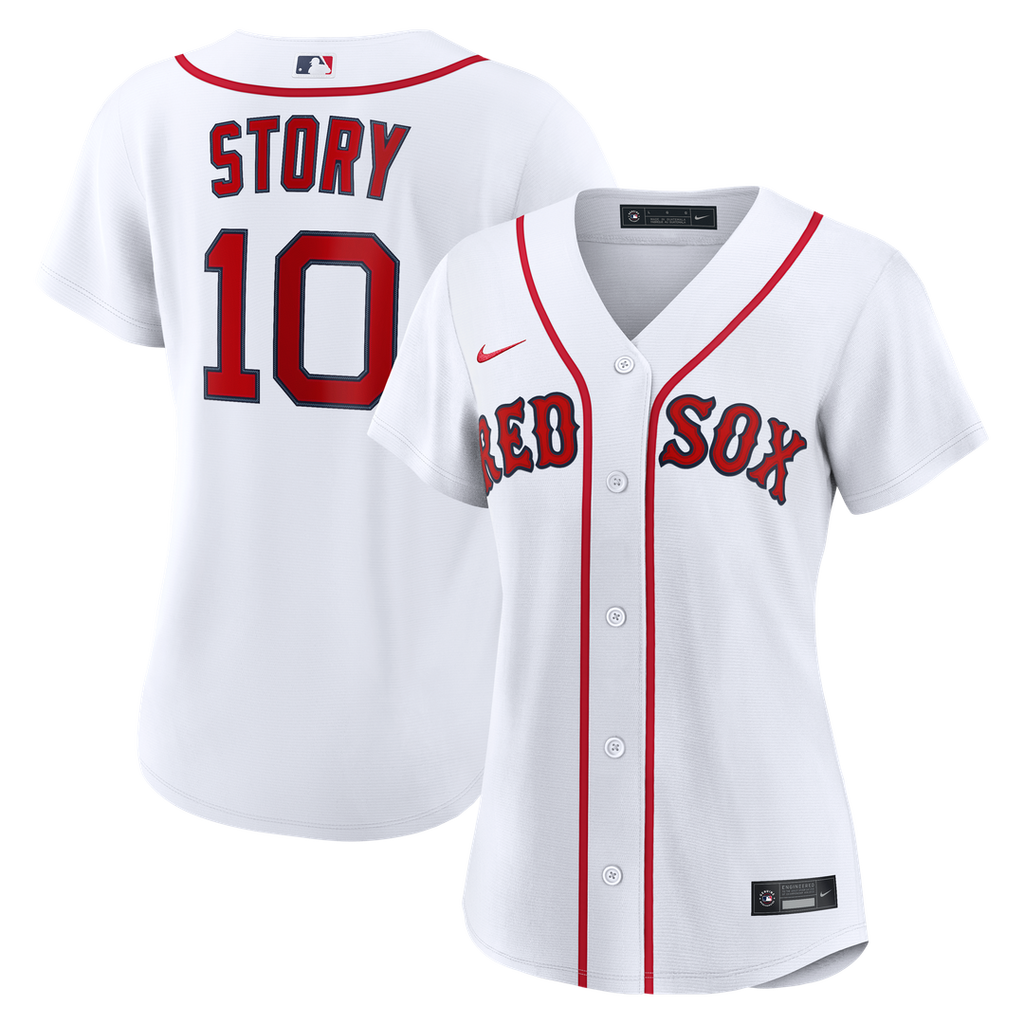 Trevor Story Boston Red Sox Nike Women's Home Replica Jersey - White | MLB Fan Gear