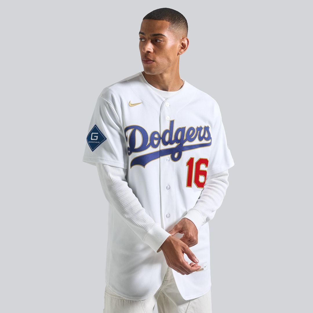 Will Smith Los Angeles Dodgers Nike 2026 Gold Collection Authentic Jersey - White | MLB Fan Gear
