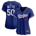 Mookie Betts Los Angeles Dodgers Nike Women's Alternate 2 Limited Player Jersey - Royal | MLB Fan Gear
