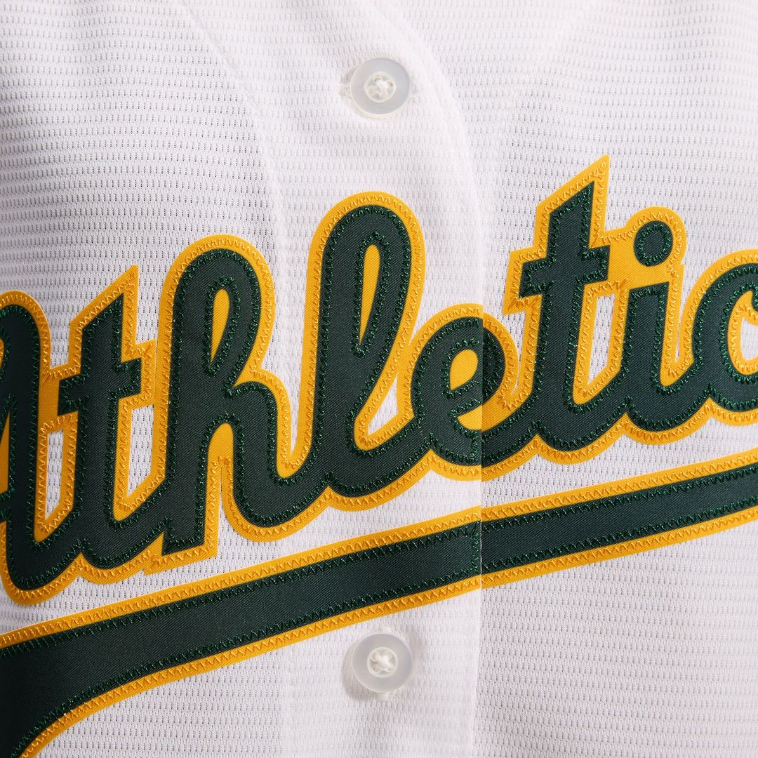 Athletics Nike Women's Home Replica Team Jersey - White | MLB Fan Gear