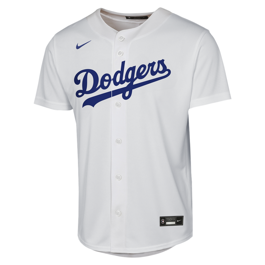 Enrique Hernández Los Angeles Dodgers Nike Youth Home Baseline Jersey - White | MLB Fan Gear