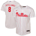 Nick Castellanos Philadelphia Phillies Nike Youth Home Replica Player Jersey - White | MLB Fan Gear