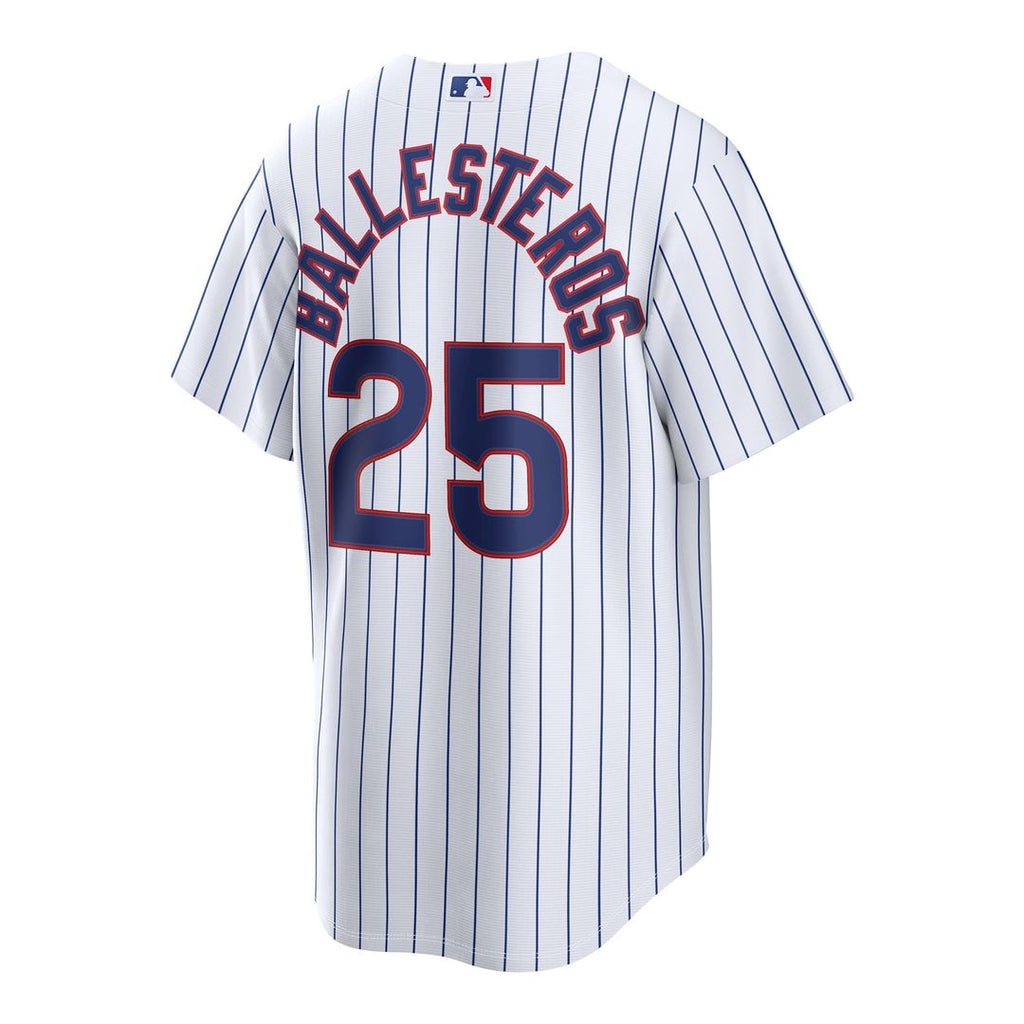 Moisés Ballesteros Chicago Cubs Nike Home Replica Jersey - White | MLB Fan Gear