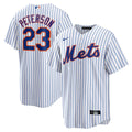 David Peterson New York Mets Nike Home Replica Jersey - White | MLB Fan Gear
