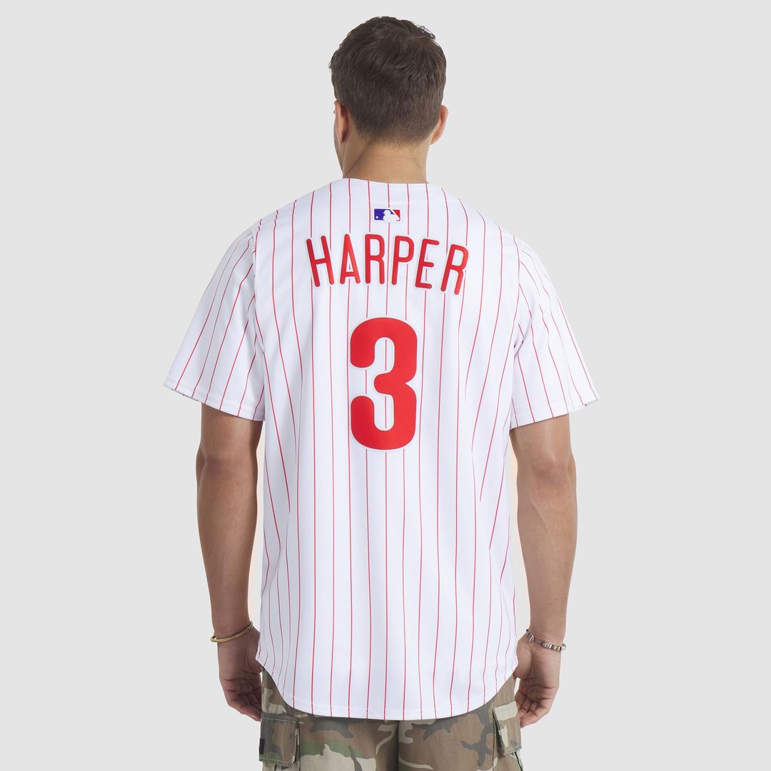 Bryce Harper Philadelphia Phillies Nike Home Limited Player Jersey - White | MLB Fan Gear