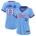 Ronald Acuña Jr. Atlanta Braves Nike Women's 2026 City Connect Stadium Jersey - Powder Blue | MLB Fan Gear