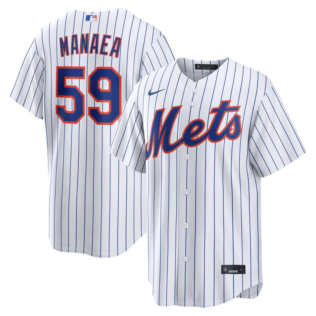 Sean Manaea New York Mets Nike Home Replica Jersey - White | MLB Fan Gear