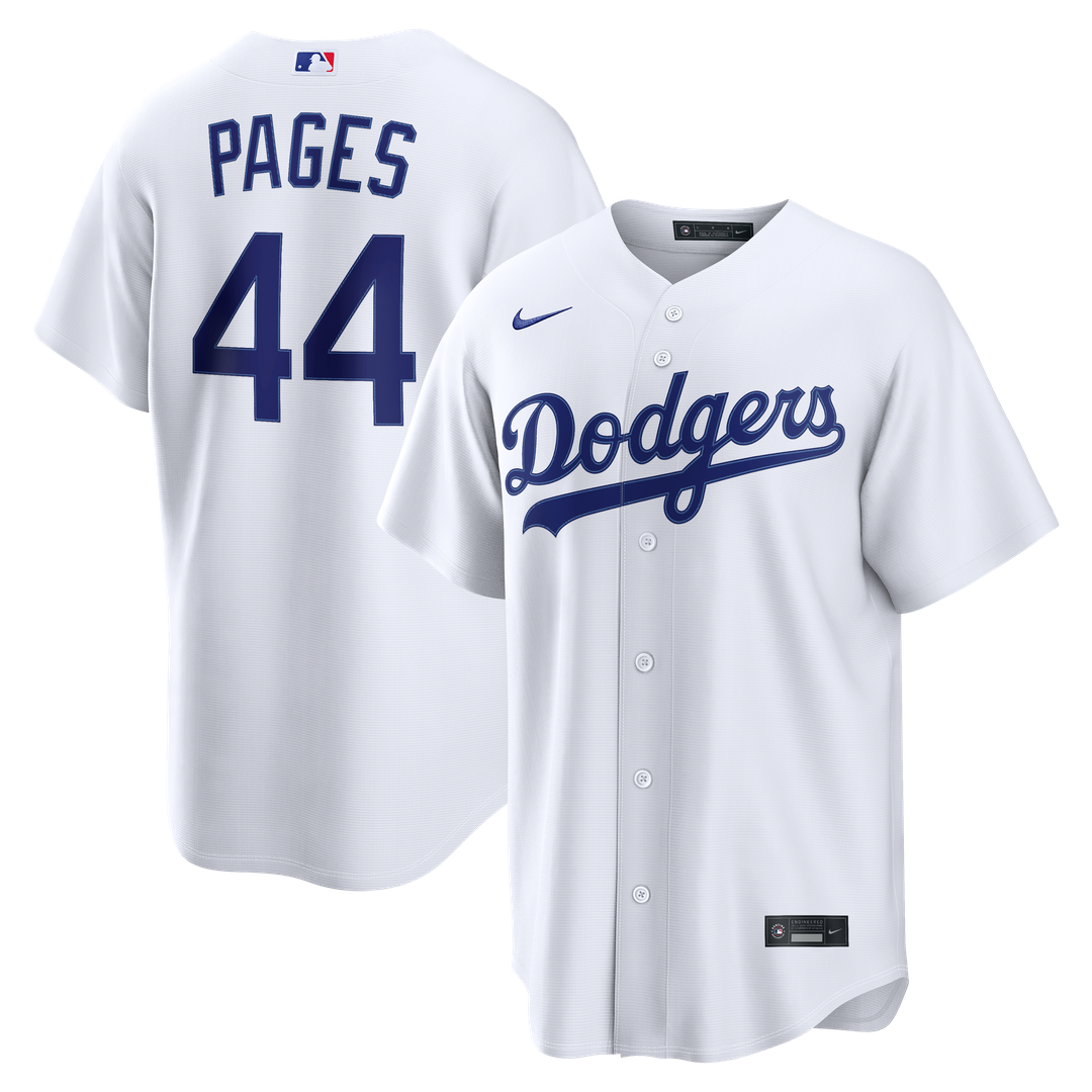 Andy Pages Los Angeles Dodgers Nike Home Replica Jersey - White | MLB Fan Gear