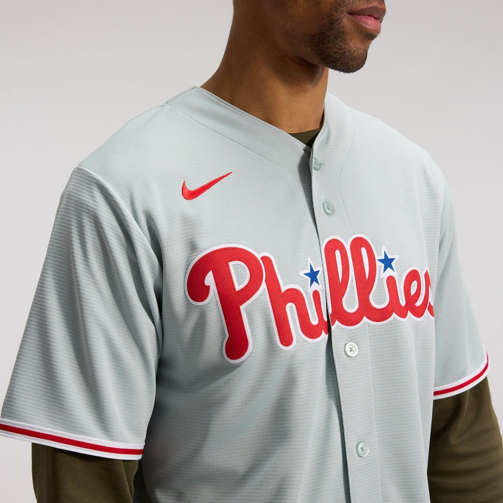 Bryce Harper Philadelphia Phillies Nike Road Replica Jersey - Gray | MLB Fan Gear