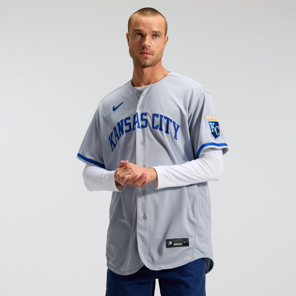 Kansas City Royals Nike 2022 Road Authentic Jersey - Gray | MLB Fan Gear