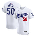 Mookie Betts Los Angeles Dodgers Nike Home Elite Jersey - White | MLB Fan Gear